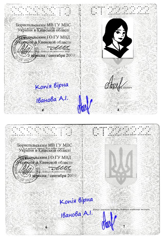 Образец: Паспорт бухгалтера для оформления КЭП — Фото 2